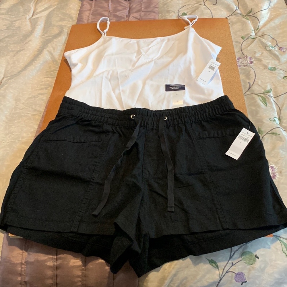 Gap Factory Women’s Cami and shorts